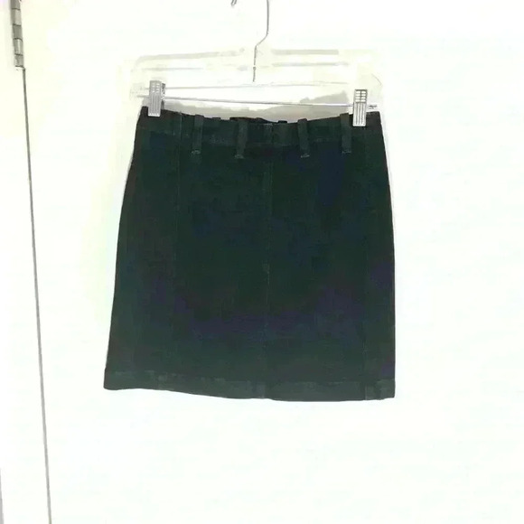 NWT Agolde Black ‘Siouxise Zip Skirt’ Denim Skirt - Picture 3 of 10